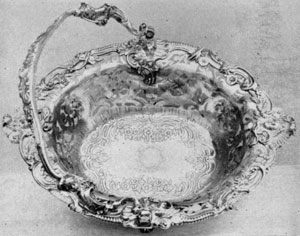 George II cake basket, 1745-1746, Paul Lamerie, London George II cake basket, 1745-1746, Paul Lamerie, London
