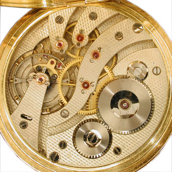 The McIntyre Watch Co. 12 size pocket watch movement