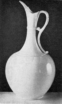 6. Lotus-ware vase by Joshua Poole at Knowles, Taylor & Knowles, East Liverpool, O., 1888-98.