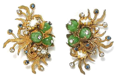Earrings 1963 - 1964. Frank Hess design.
