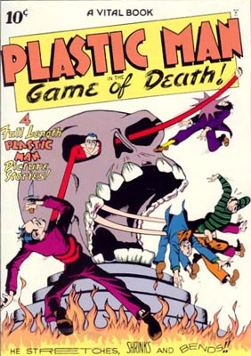 Jack Cole's Plastic Man got his own 60-page comic book in 1943.