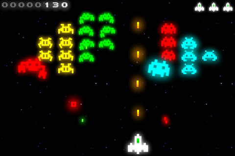 Radiant is a variation on Galaxian for the iPhone and iPad.