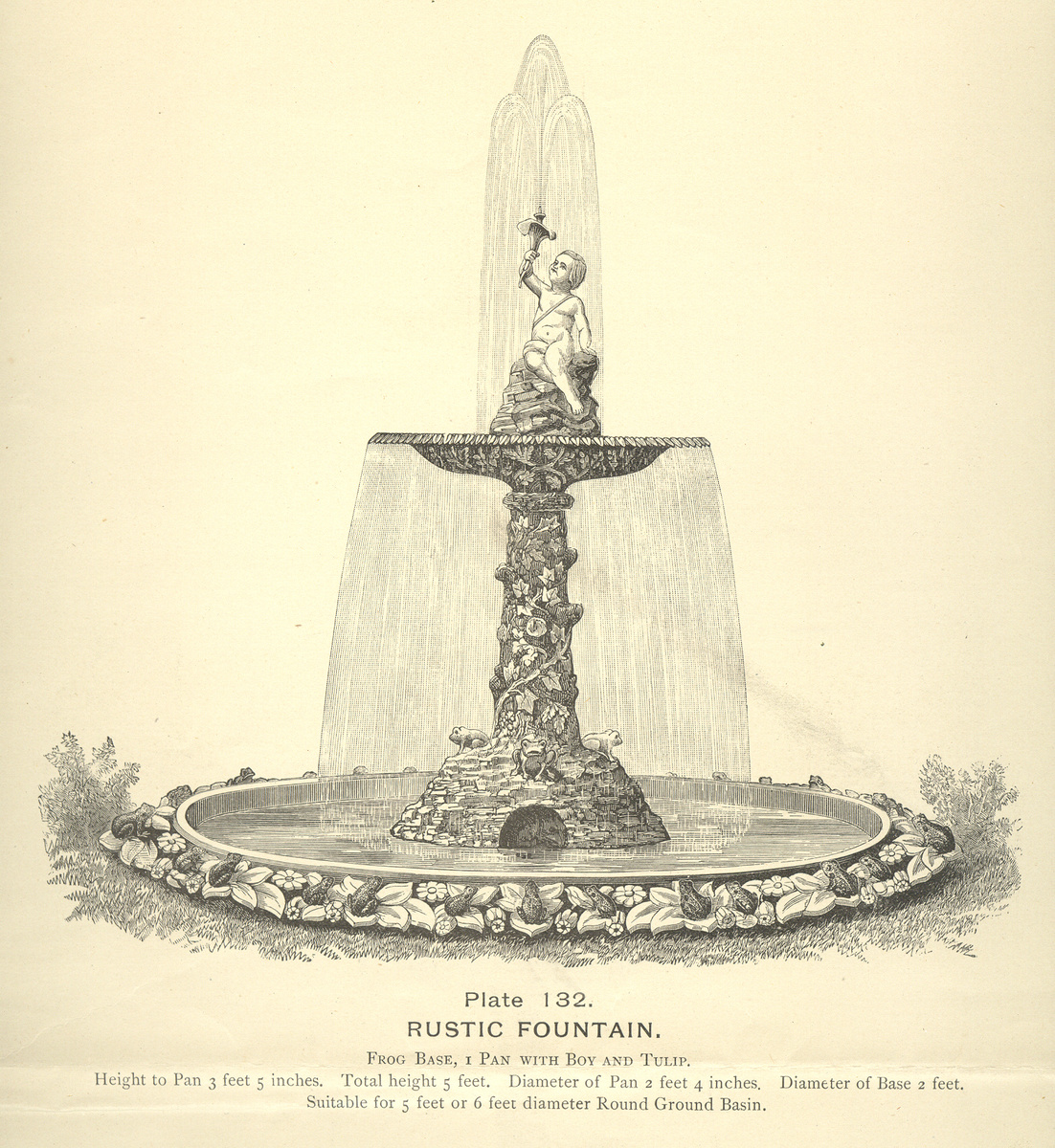 Mott Iron Works Fountain Mott Iron Works Fountain