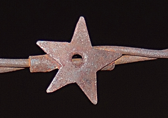 The Matoushek Two Strand Star Barbis an exact execution of the patent description. Photo by railman..