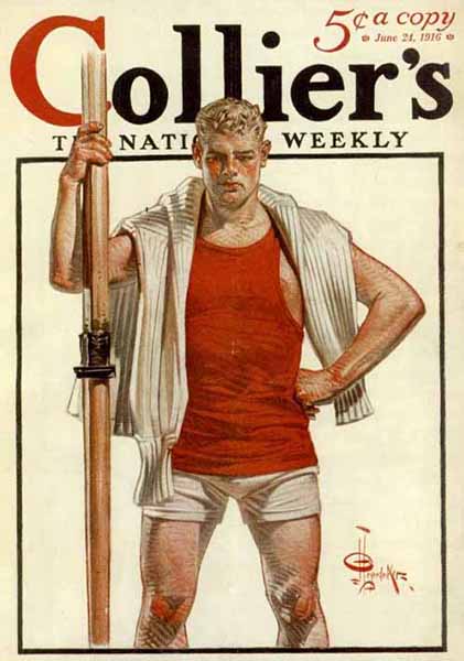 Collier's cover, 1916