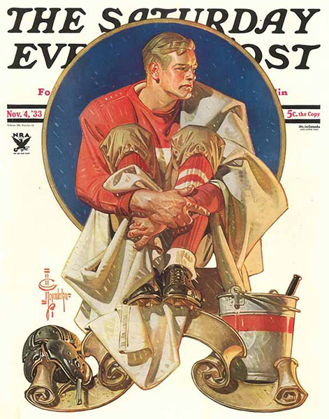 The Saturday Evening Post cover, 1933