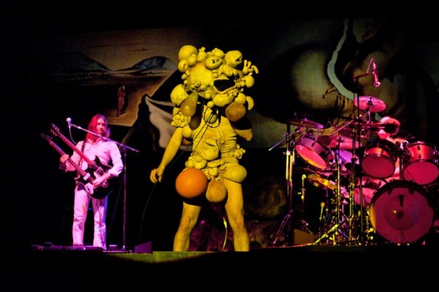 Canadian band, The Musical Box, replicates Genesis' trippy 1974 "The Lamb Lies Down on Broadway" show to a T. Via www.themusicalbox.net.