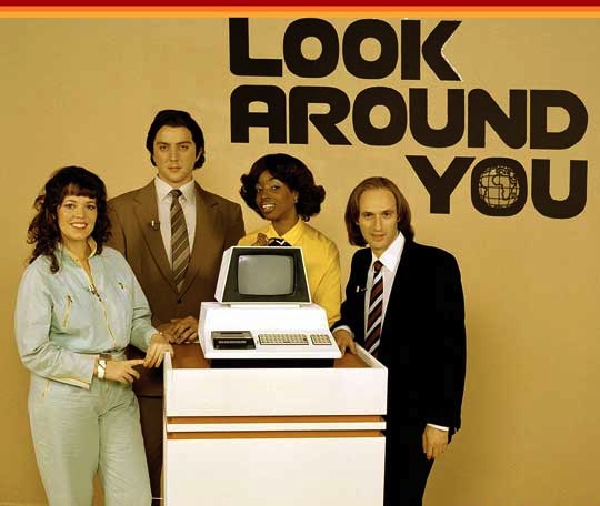 The BBC show "Look Around You," from 2002-2005, replicated stilted '70s educational programs, down to the bad hairdos. Credit: BBC.
