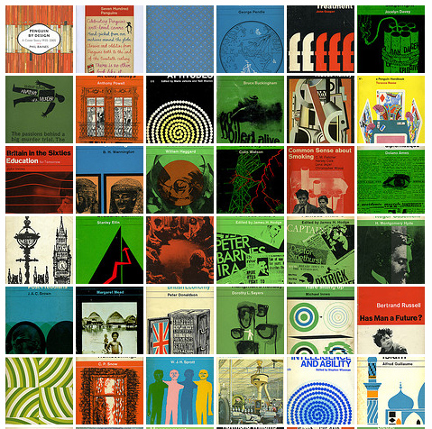 Design blogs have a fetish for Penguin Books paperback covers from the '60s. Via Sleevage.com.