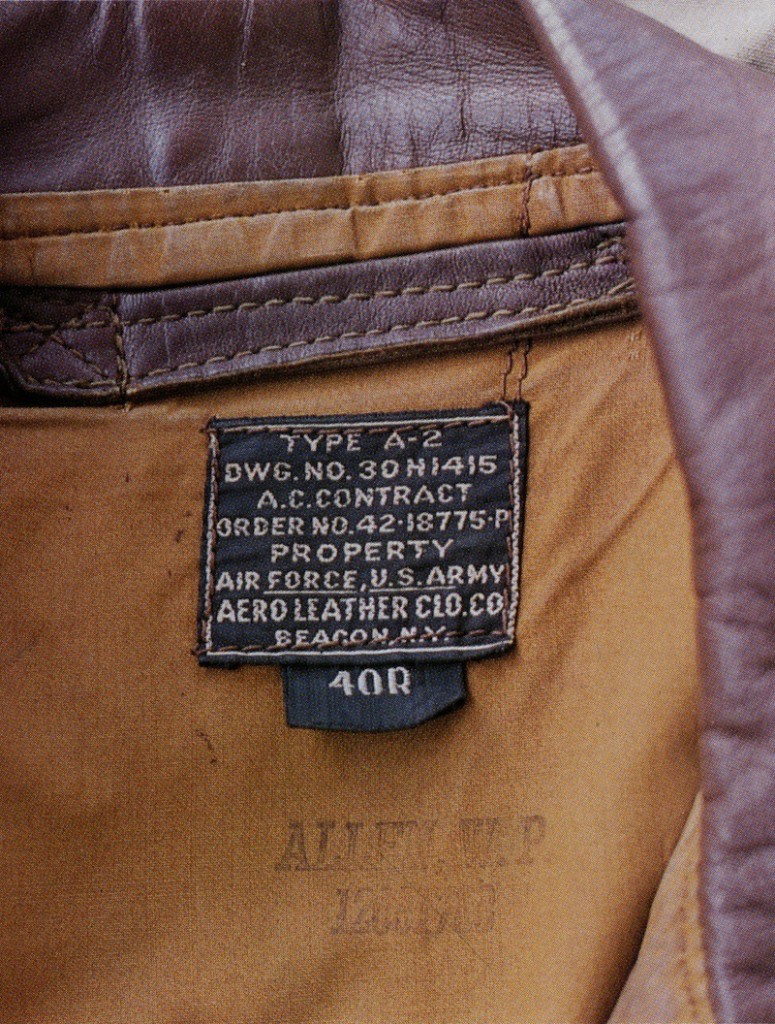 Some collectors and reproduction companies obsess over the details of the A-2, including the contract numbers, stitching, and dyes used by particular manufacturers, like Aero Leather. 