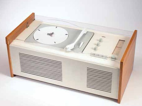 Dieter Rams' 1956 SK4 Braun radio, called "Snow White's Coffin," is Modernist perfection in Bayley's eyes. (From "Ugly," courtesy of Wright)