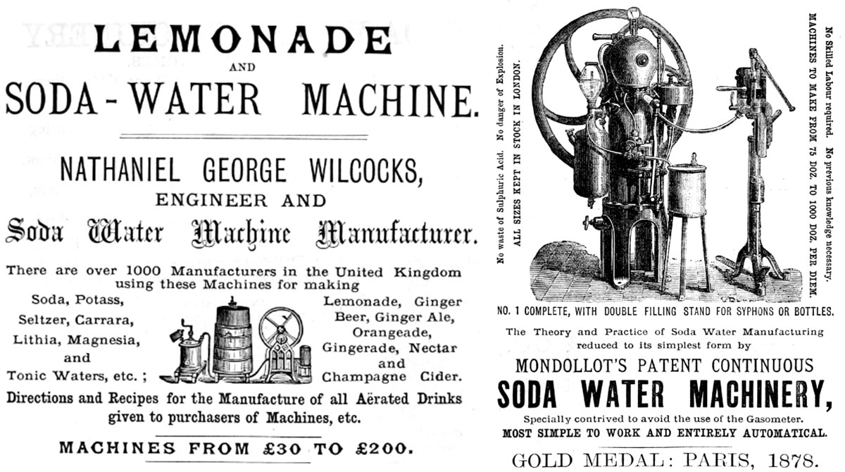 Soda Water Machine - 1878