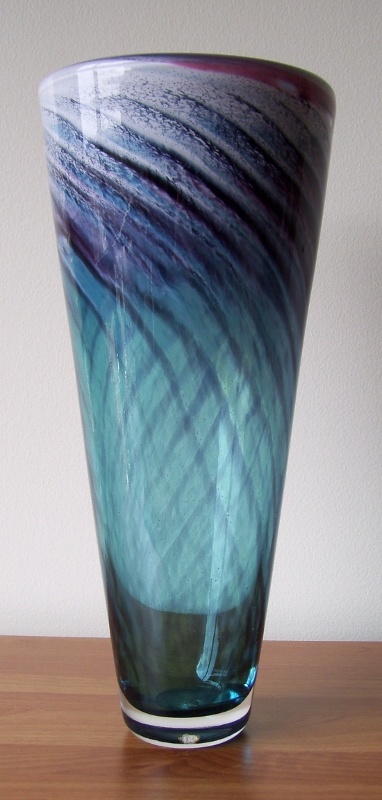 Tall Glass Vase