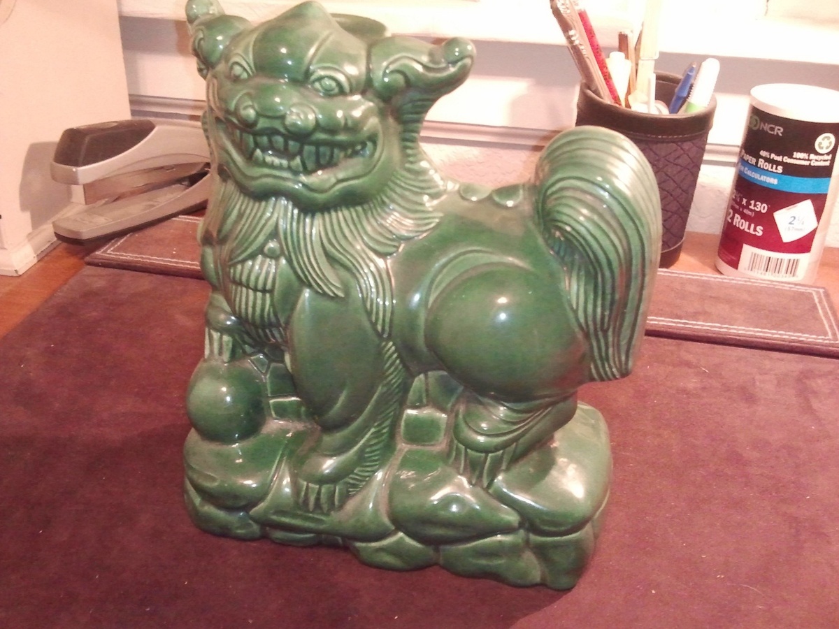 foo dog lamp