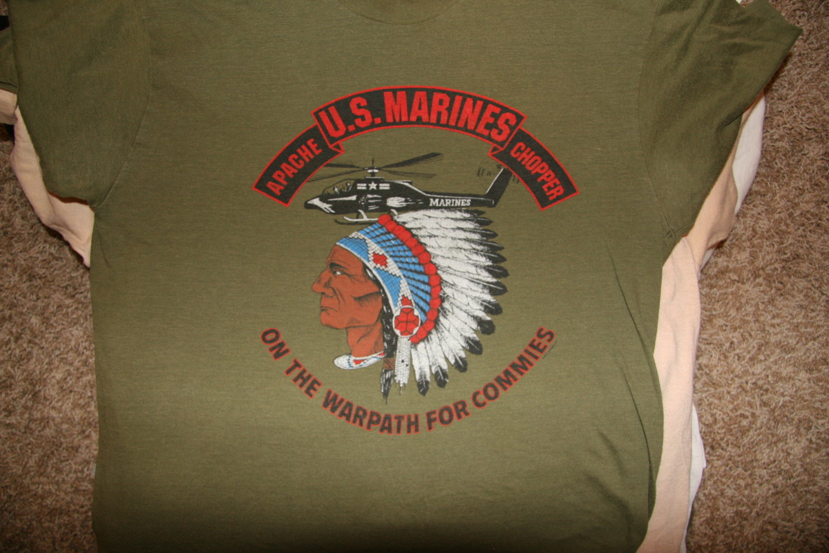early 80's "red scare" shirts