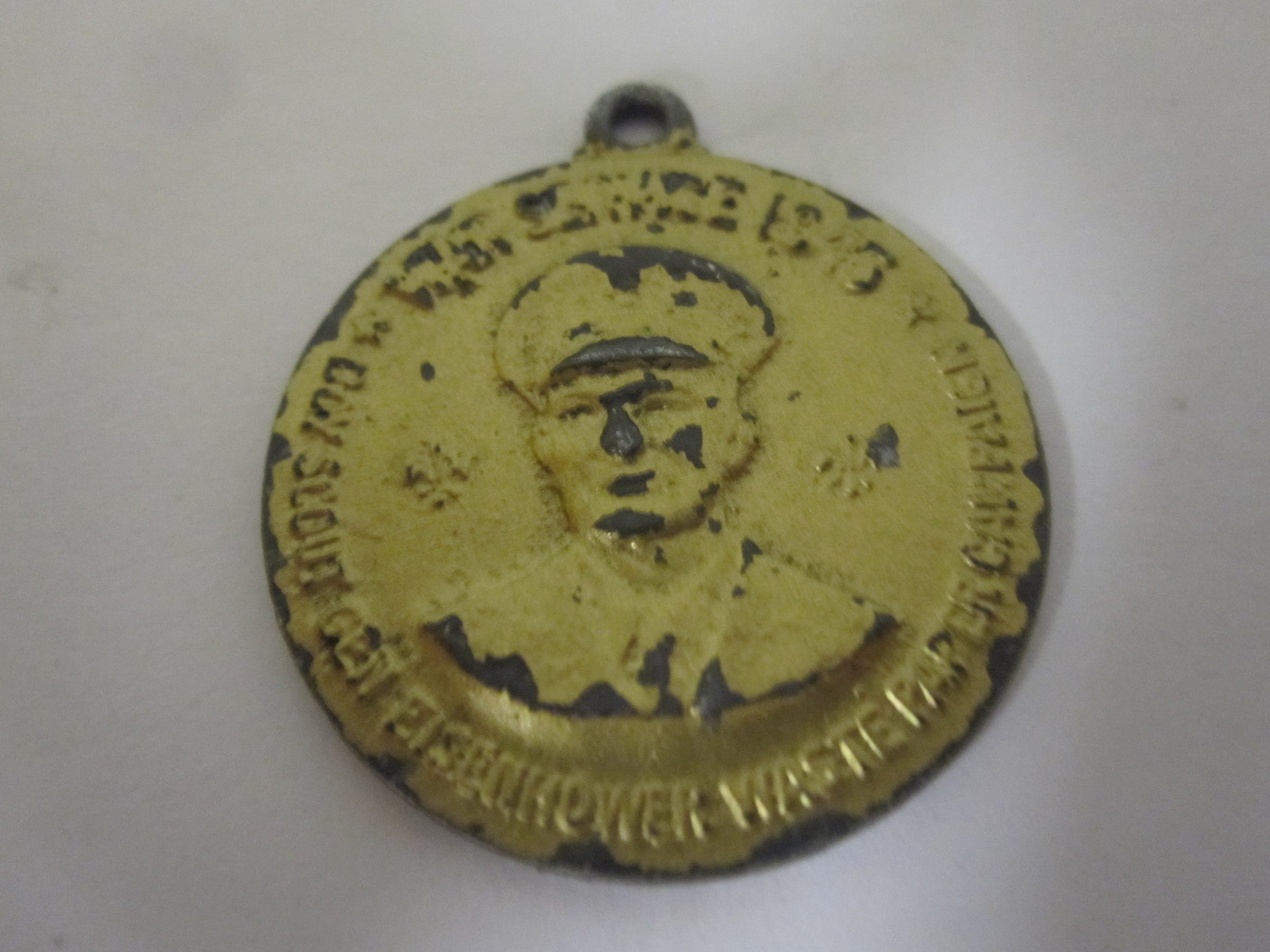 Eisenhower 1945 Boy Scout Medal