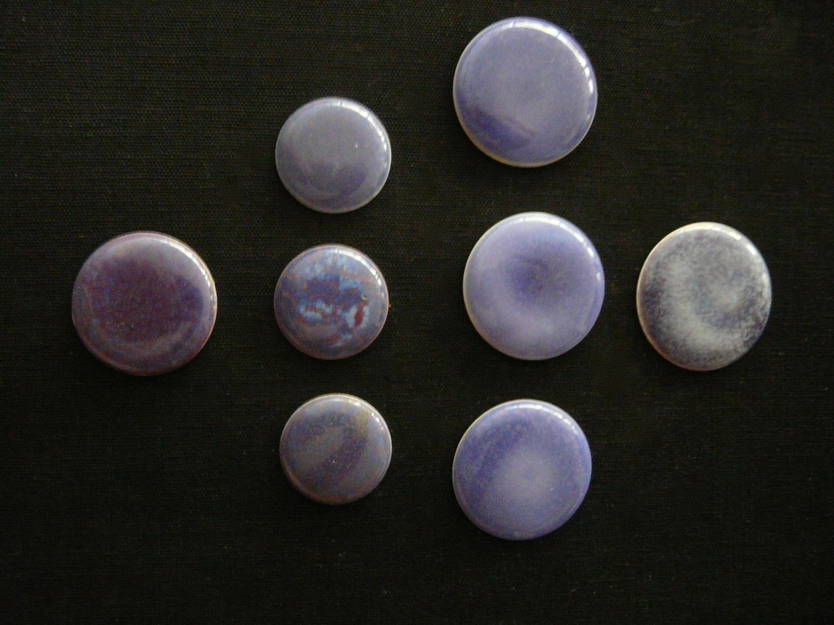 RUSKIN POTTERY "CABOCHONS" #1 - Art Nouveau