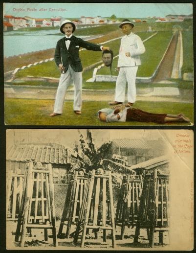 Two early '900 colonial postcards