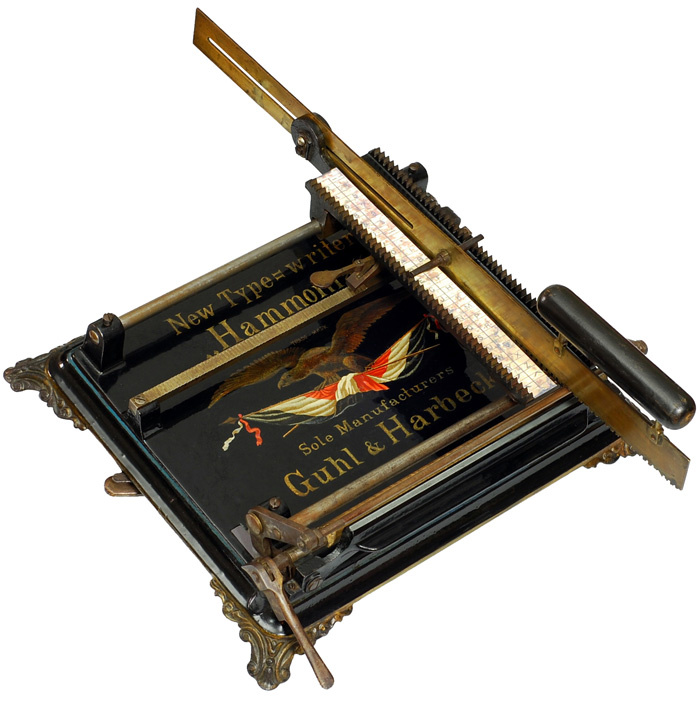 Hammonia typewriter - 1884, Germany