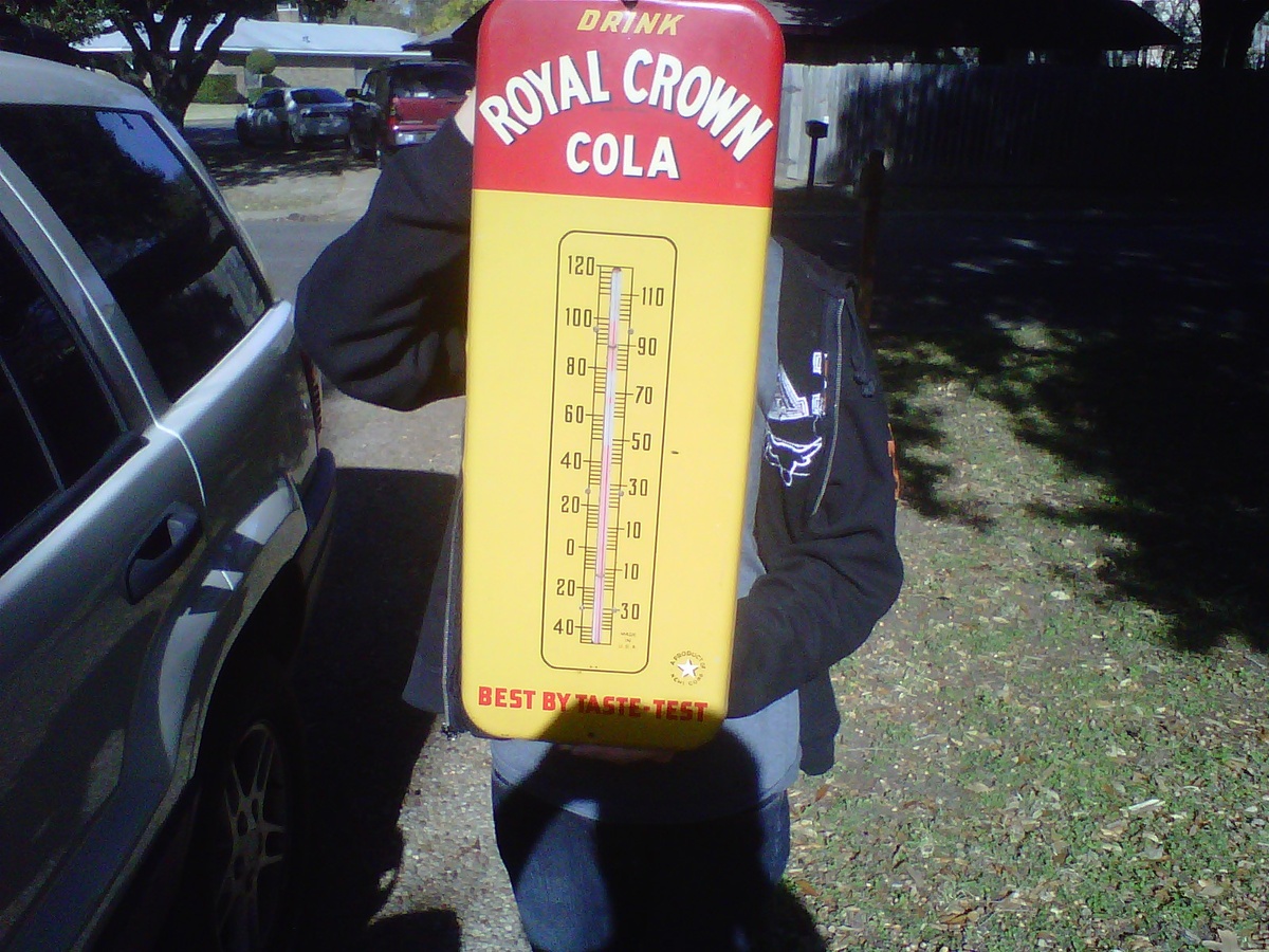 Royal Crown Cola Thermometer