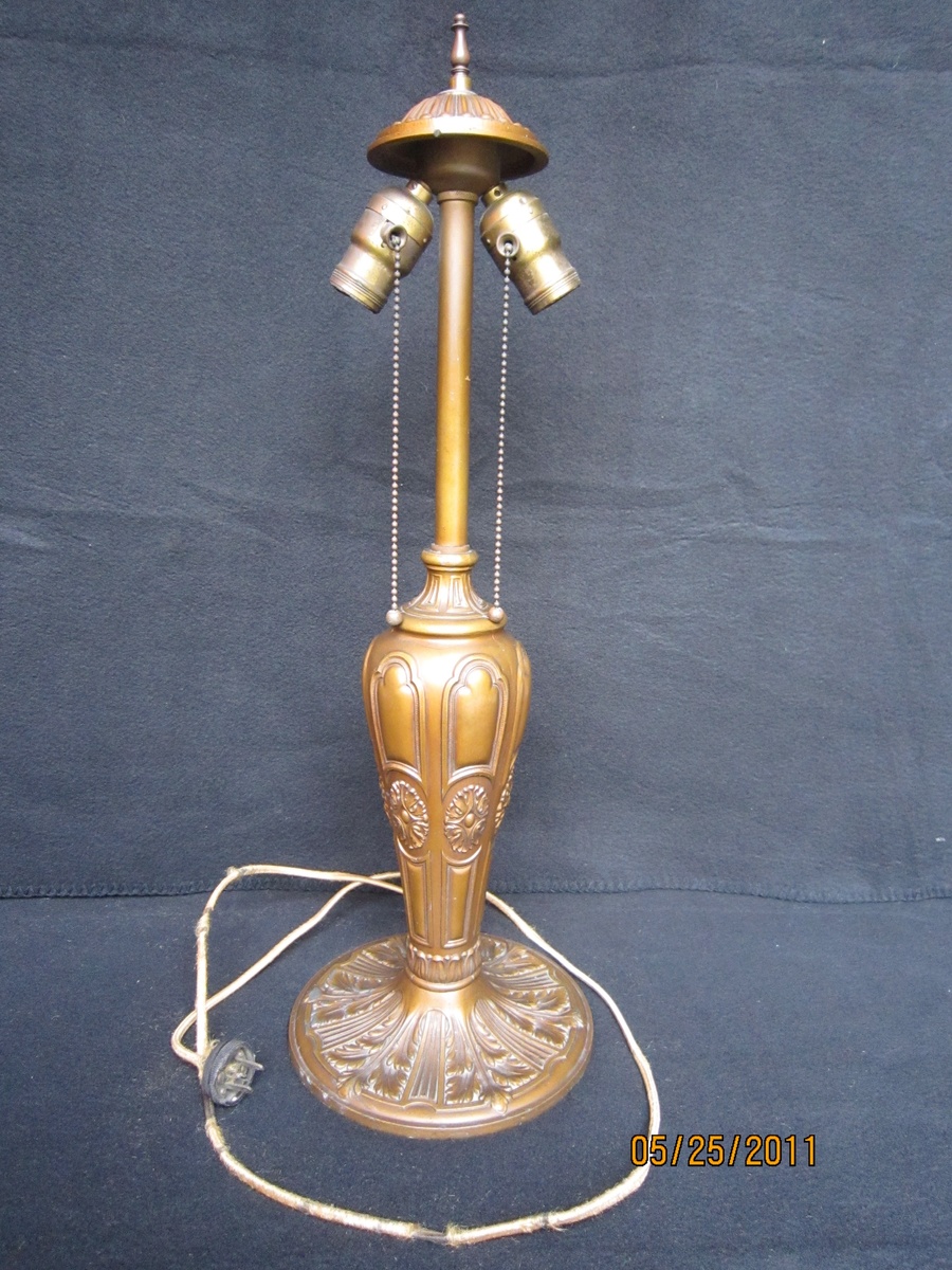 Antique Brass Bronze Copper Steel NTC Lamp Base 