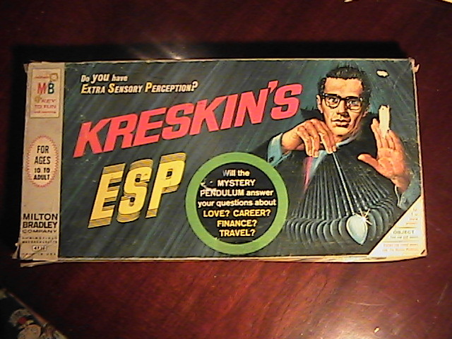 Kreskin's ESP by Milton Bradley 1967