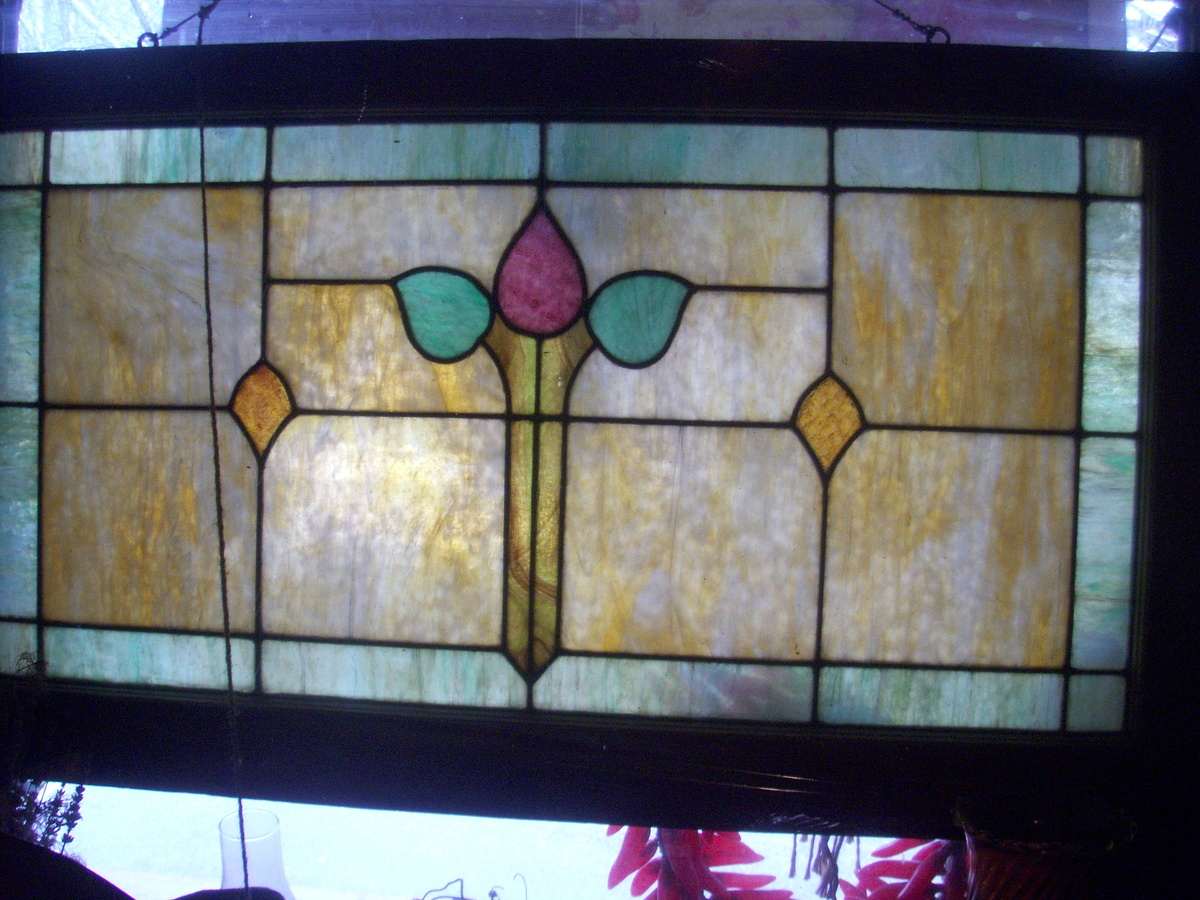 Old Church stained glass window