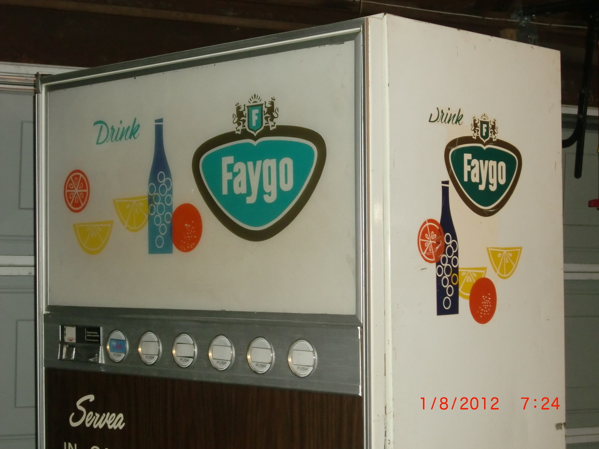 Faygo vending Machine