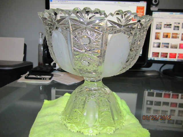 Please Help Identify My Crystal Punch Bowl