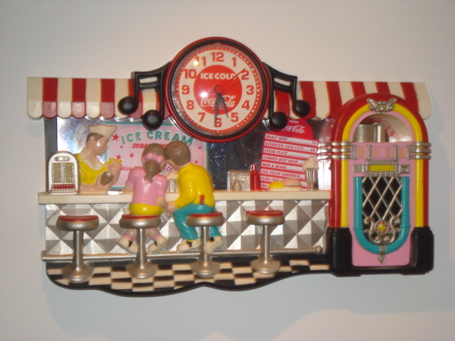 Vintage Coca Cola Clock