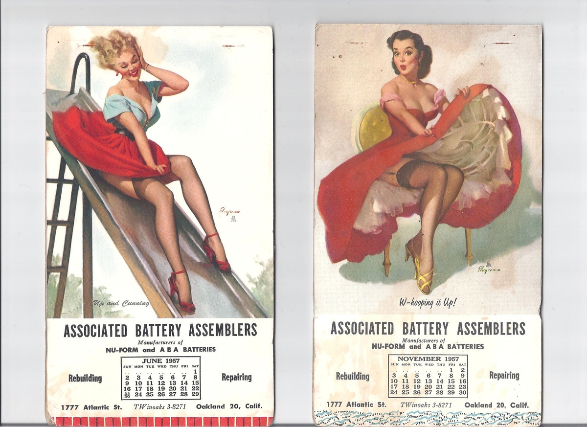 ELVGREN "PIN UP GIRLS"