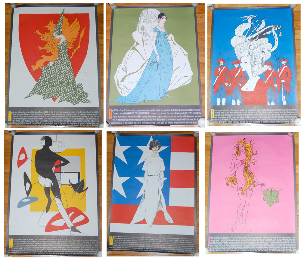 1960s Women's Rights Posters