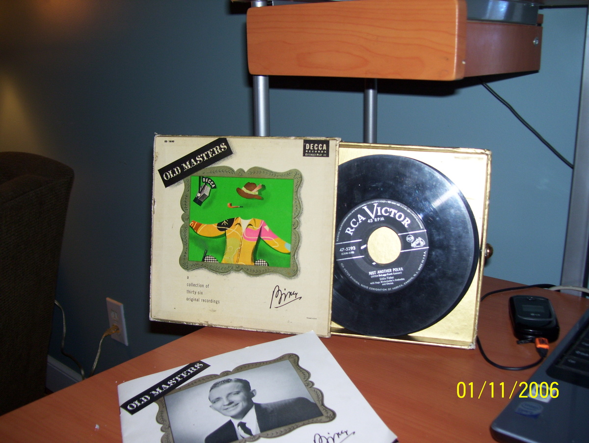 45s bing crosby  - Records
