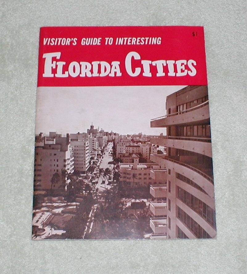 1965 Florida Cities Visitors Guide