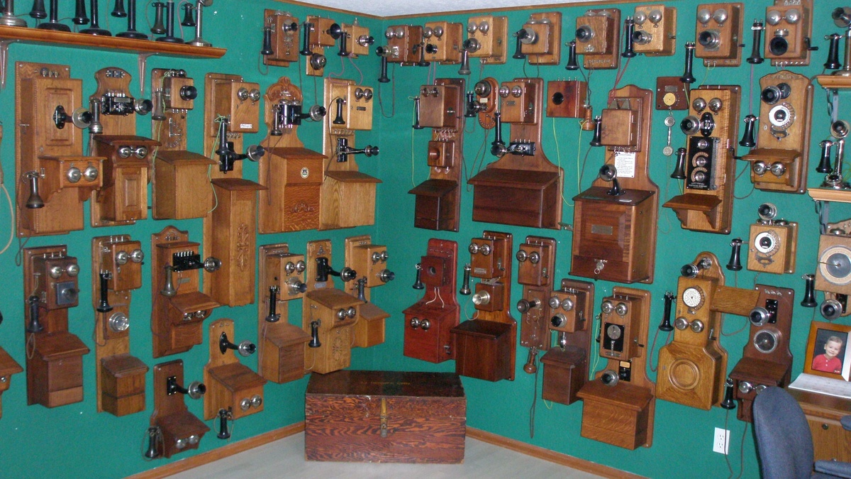  In My Spare Time I Collect Antique Telephones - Telephones