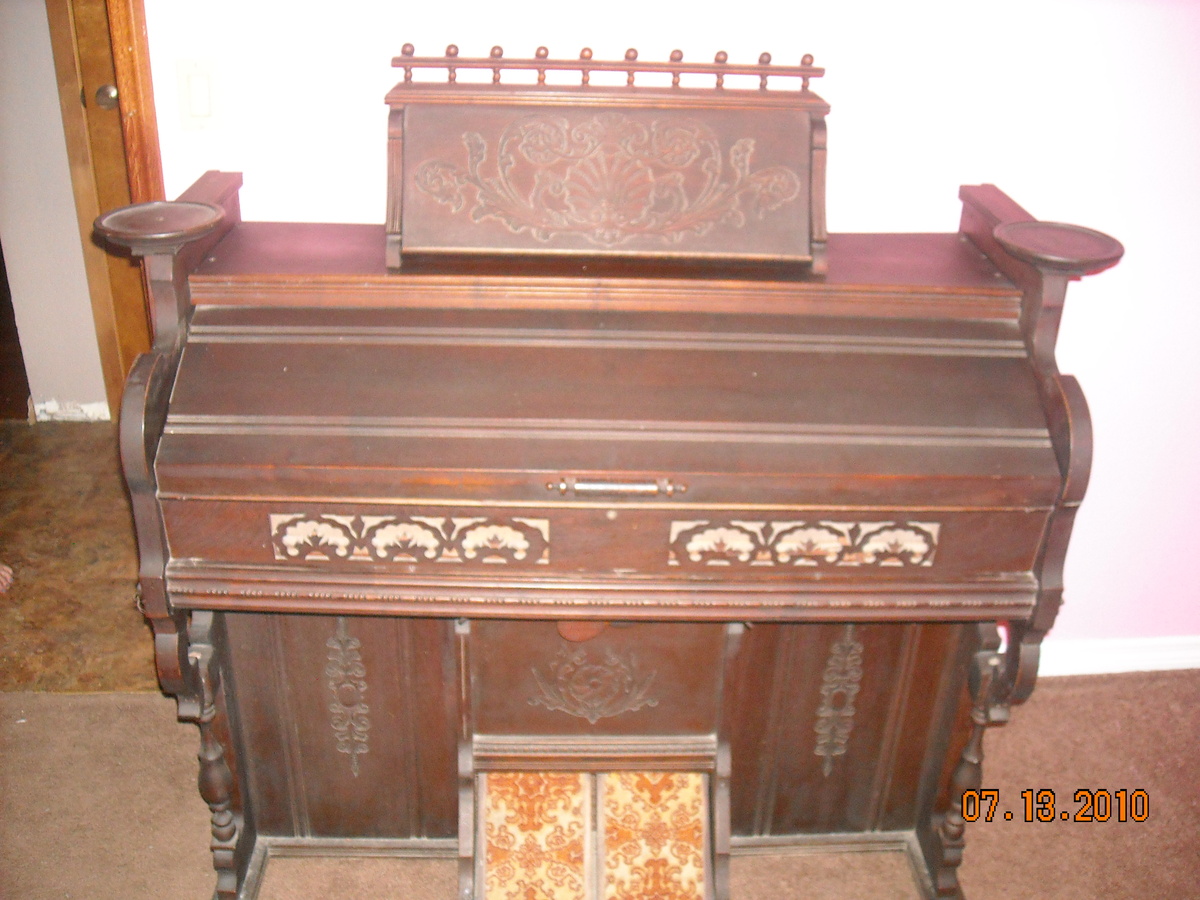 1892 Baffle Organ, Cornish Co. Washington New Jersey USA - Furniture