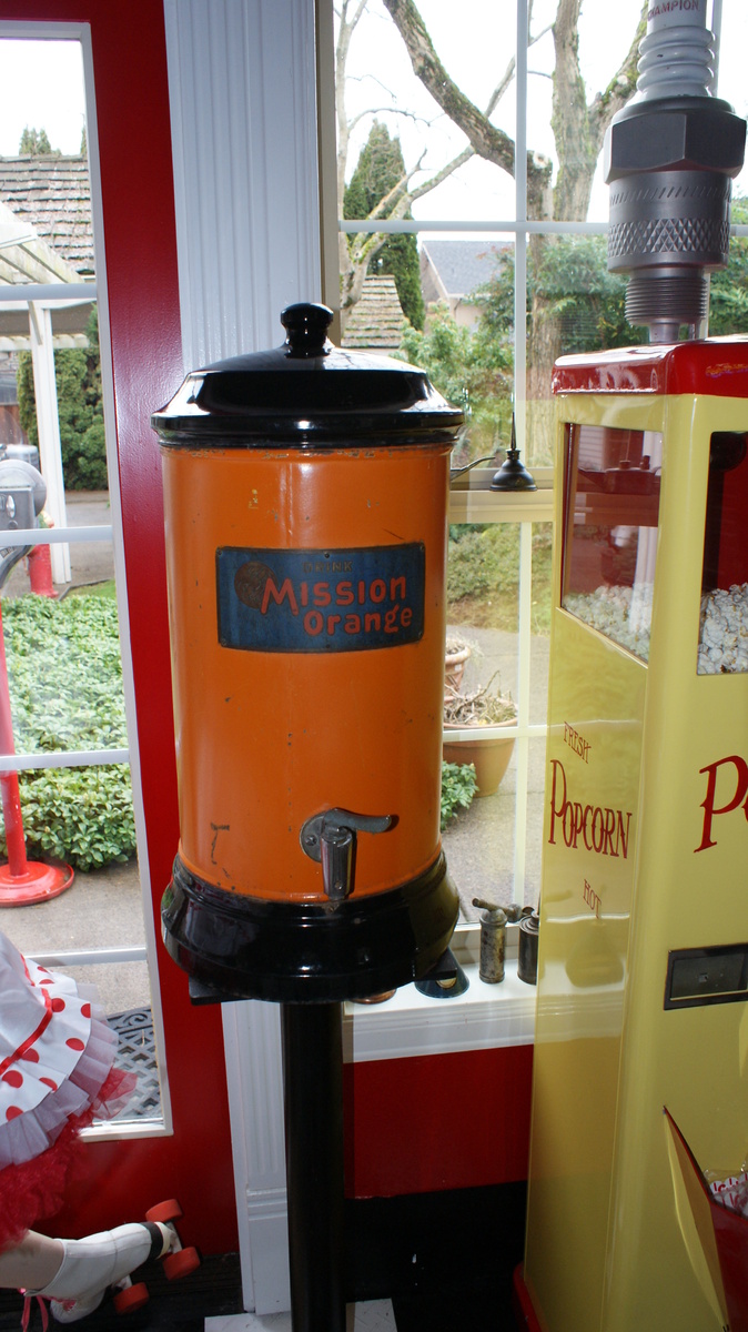 Mission Orange Dispenser