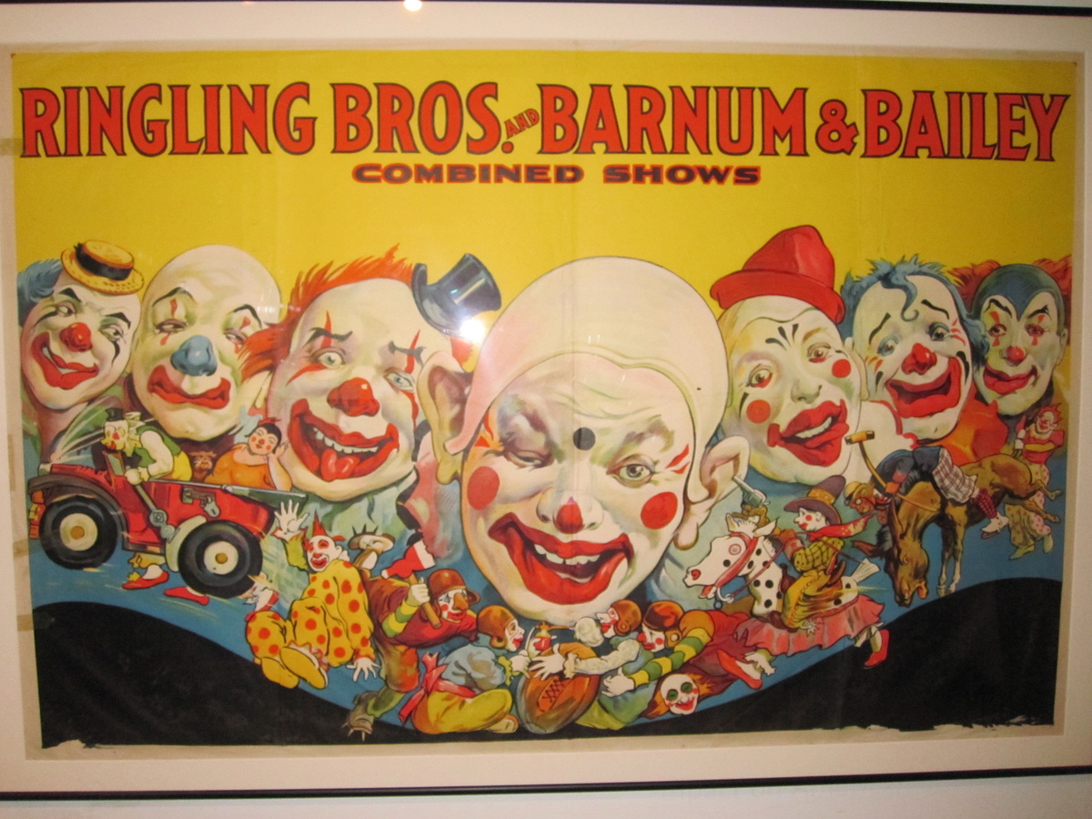 Ringling Brothers Barnum and Bailey Posters at Shelburne Museum