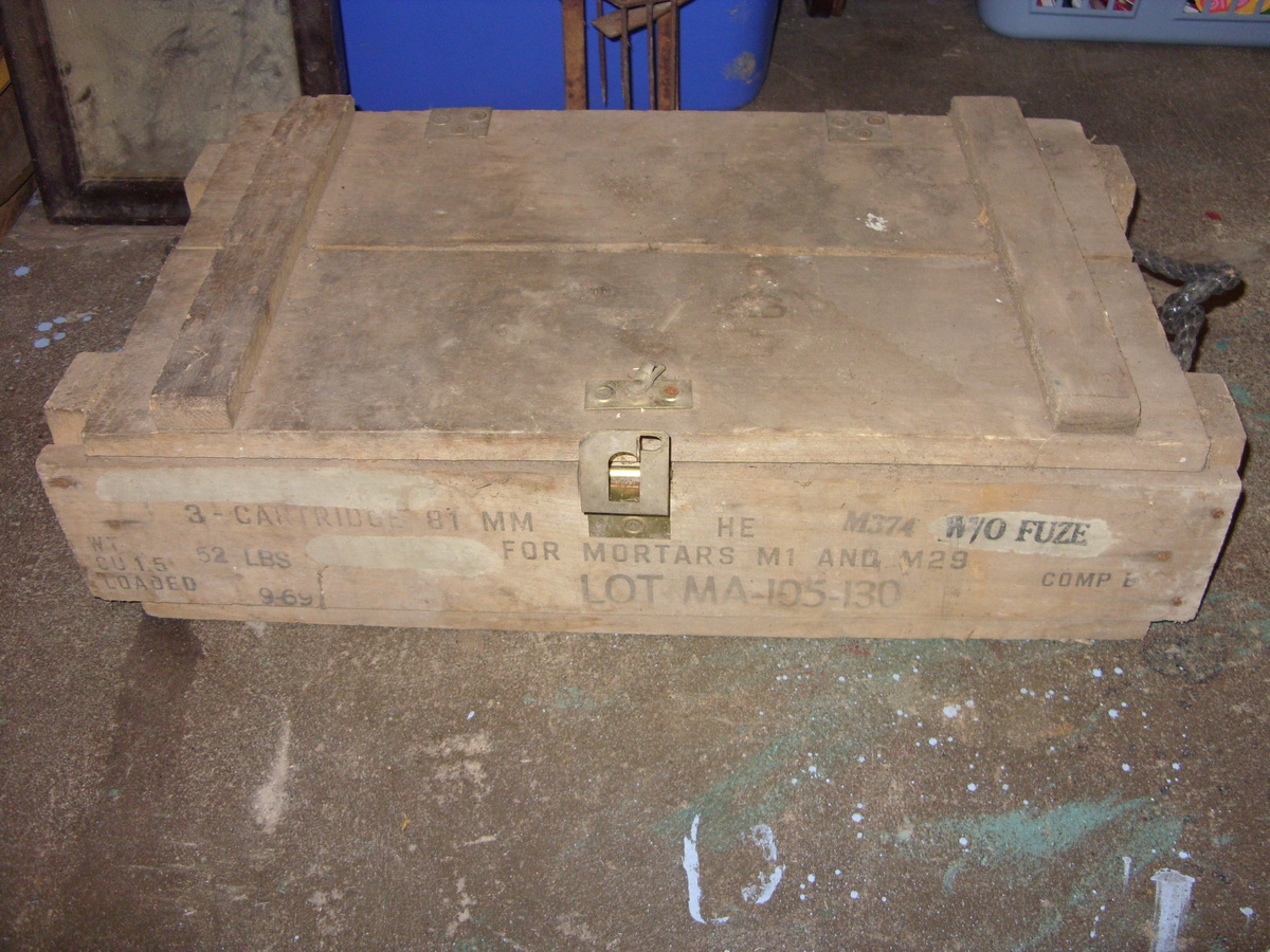 ammunition box
