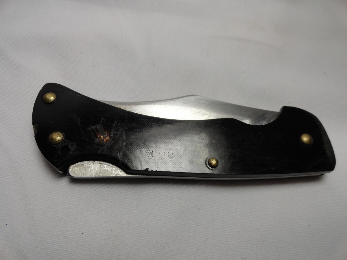 "RIGID USA"  -- Large Pocket Knife -- Santee California from the 1970's