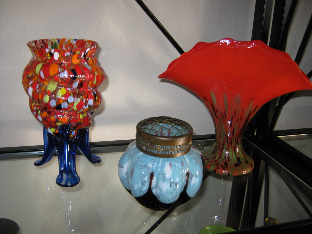 czechoslovakia art glass