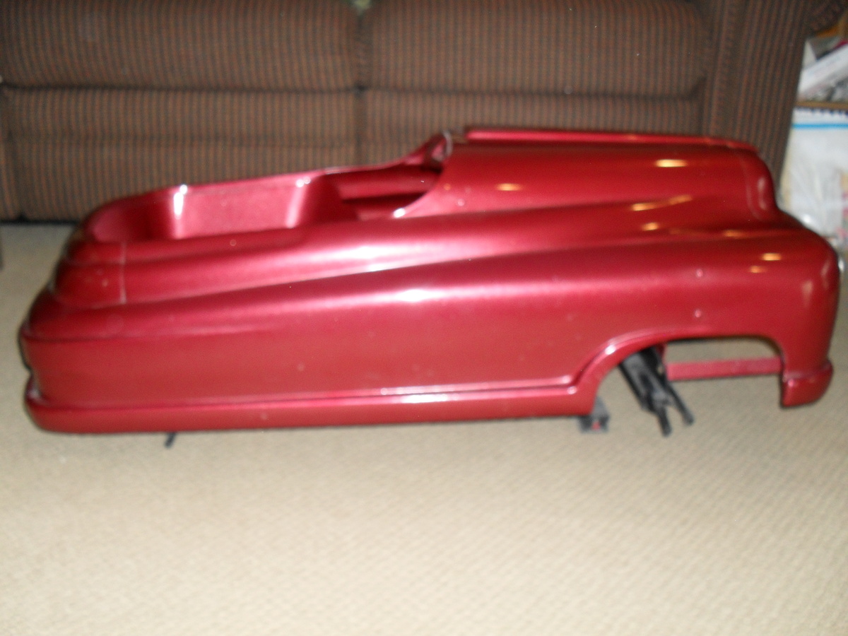 My 1949 or 1950 Fire Chief Pedal Car. 
