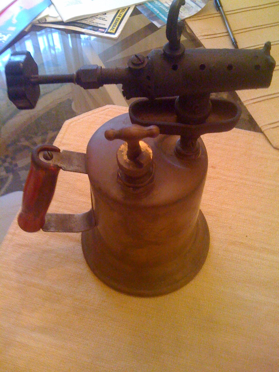 1921 Clayton and Lambert Brass Blow Torch