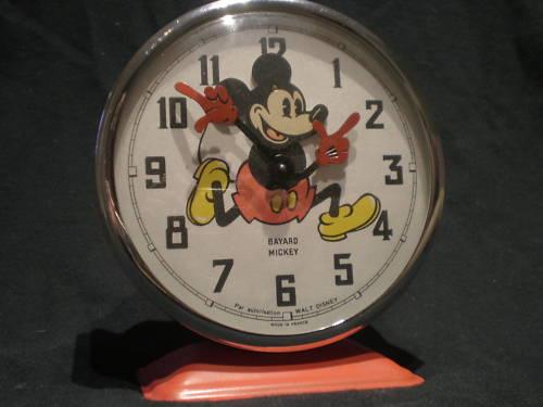 Bayard Nodding Head Mickey Alarm - Clocks