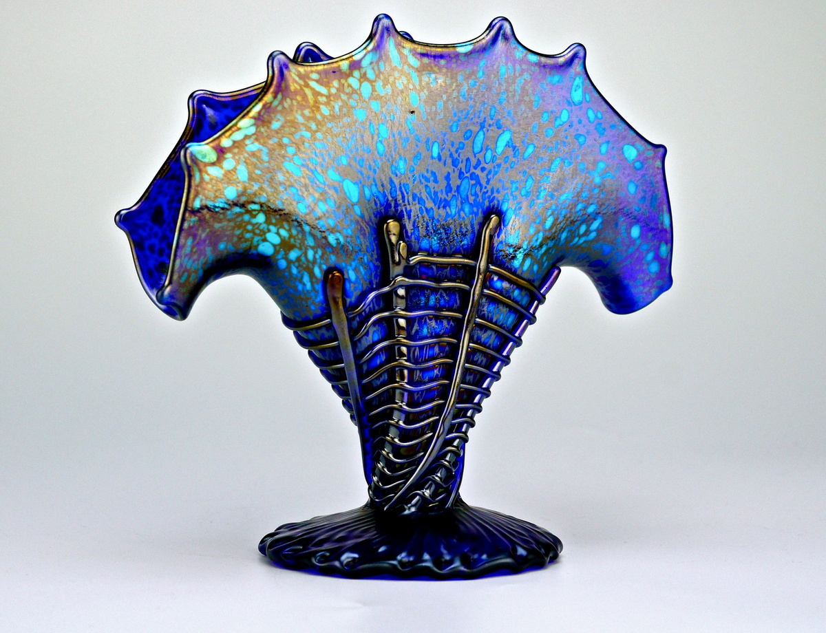 Loetz Papillon by Edward Prochaska - Art Glass