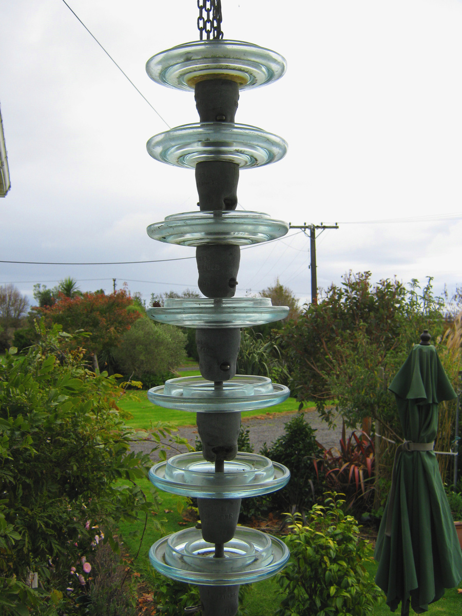 OLD BLUE  GLASS INSULATORS