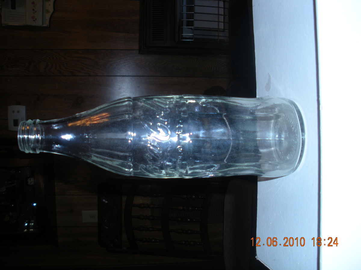 No Refill Coca-Cola Bottle