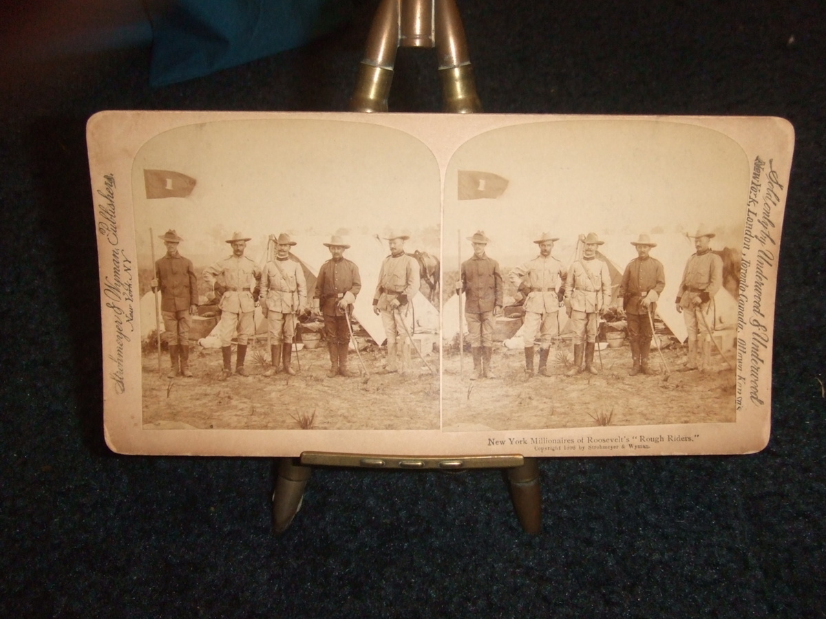 Rough Riders Stereoviews c. 1898