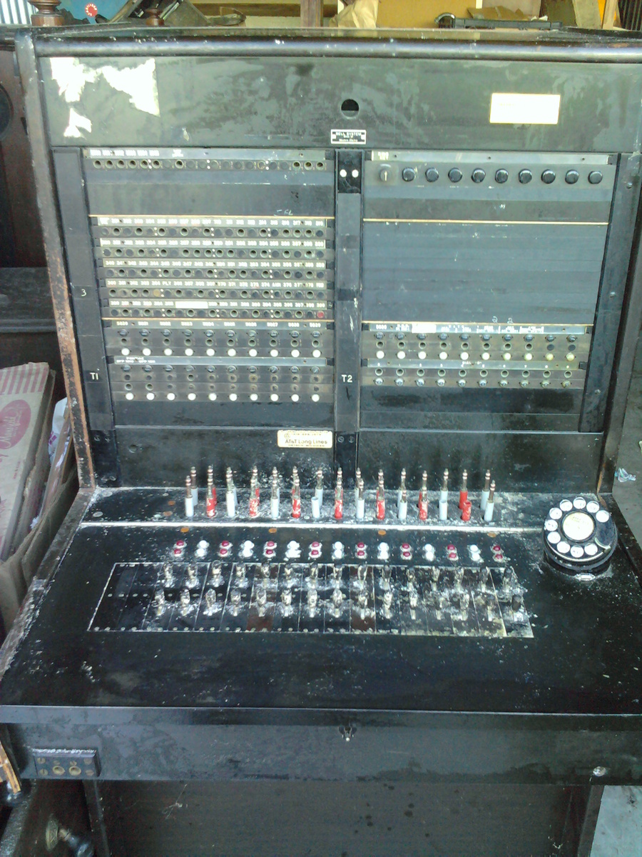 Switchboard from storage auction. - Telephones