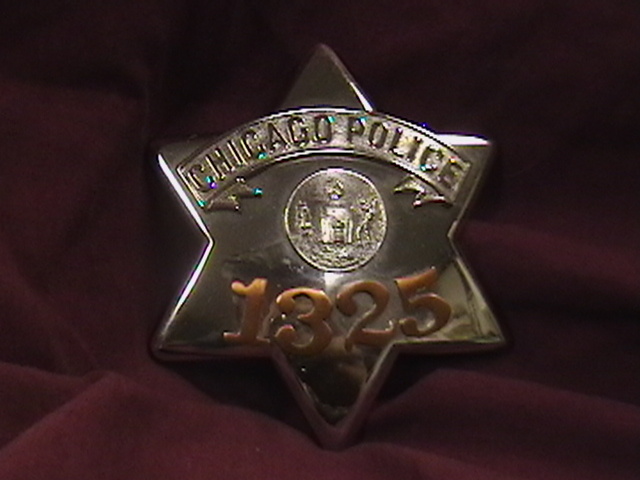 Chicago Police "Pie Plate" Badge